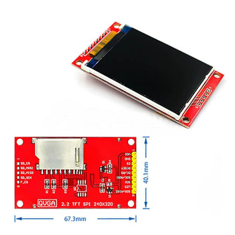 1.44/1.8/2.0/2.2/2.8 Inch TFT LCD Color Screen Display Module