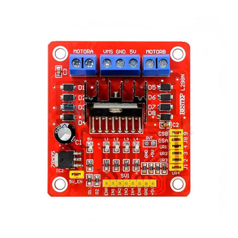L298N DC Motor Driver Controller Board
