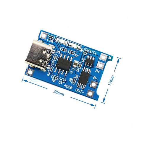TP4056 18650 Lithium Battery Charging Protection Board