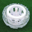 3 x 78 mm Transparent Rubber Wheel