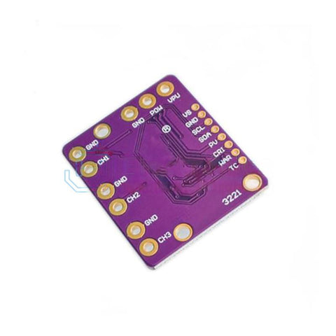 MCU-3221 INA3221 Three-Way I2C Output Current Power Monitor